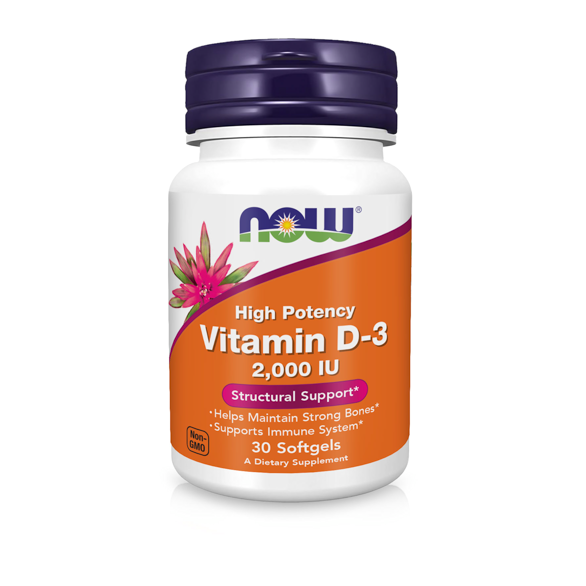 Now Vitamin D-3 2000 UI Вітамін D-3