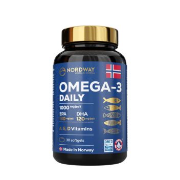 NORDWAY Daily OMEGA-3 1000 мг у м'яких капсулах