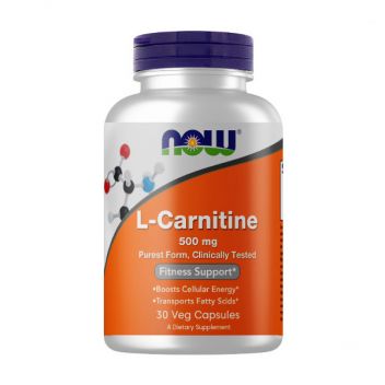 Now L-Carnitine 500мг L-карнітін