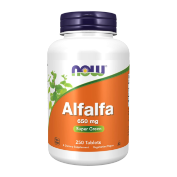 NOW ALFALFA / ЛЮЦЕРНА 650мг у таблетках №250