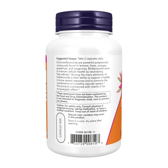 Now Citrus Bioflavonoids 700 mg Цитрусові біофлавоноїди