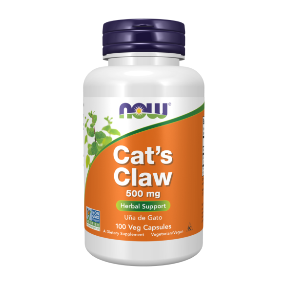 NOW CAT'S CLAW / КОТЯЧИЙ КІГОТЬ 500мг у капсулах №100