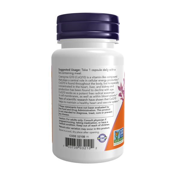 Now CoQ10 100мг Коэнзим Q10