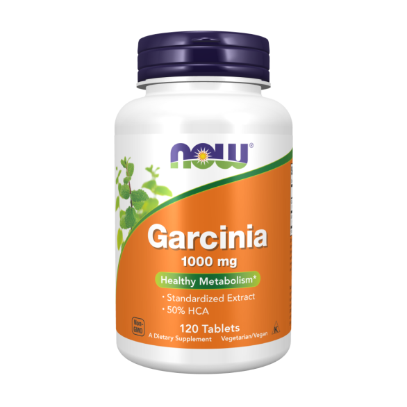 NOW GARCINIA / ГАРЦИНИЯ 1000мг здоровье метаболизма в таблетках №120