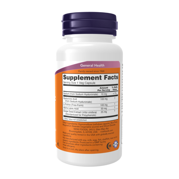 Now Hyaluronic Acid Гиалуроновая кислота