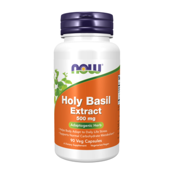 NOW HOLY BASIL EXTRACT / ЭКСТРАКТ СВЯЩЕННОГО БАЗИЛИКА 500 мг в капсулах №90