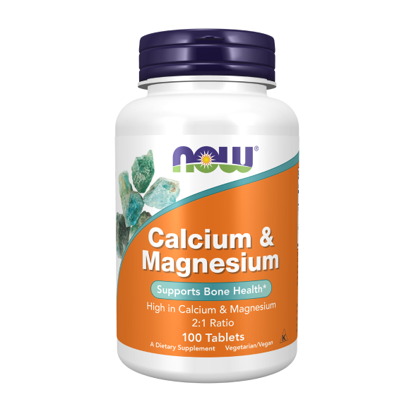 Now Calcium and Magnesium 2:1 Кальцій та магній 500/250мг