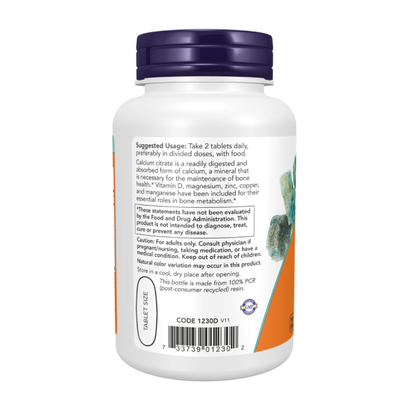 Now Calcium Citrate Цитрат Кальция
