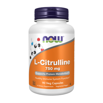 NOW L-CITRULLINE / L-ЦИТРУЛЛИН 750мг в капсулах №90