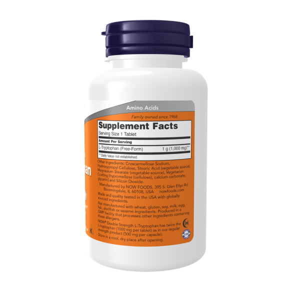 Now L-Tryptophan 1000мг Аминокислота L-Tryptophan