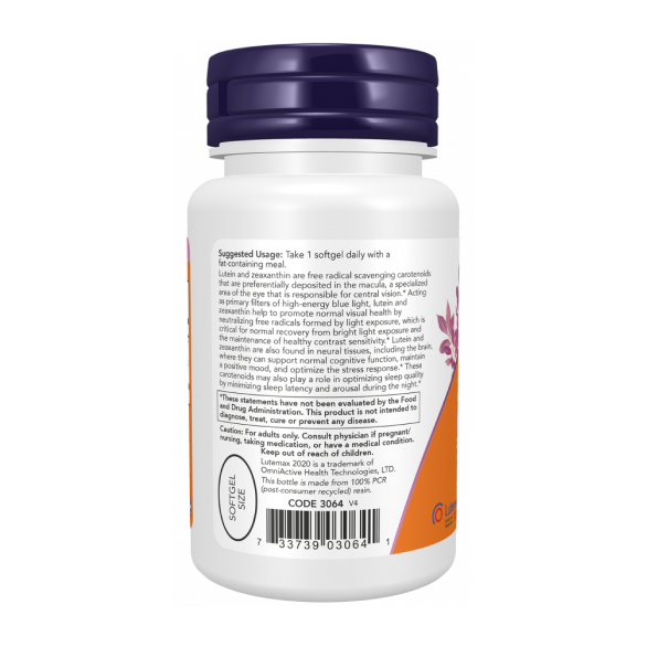 Now Lutein and Zeaxanthin Лютеин и Зеаксантин