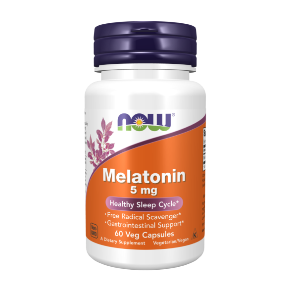 NOW MELATONIN / МЕЛАТОНИН 5мг в капсулах №60