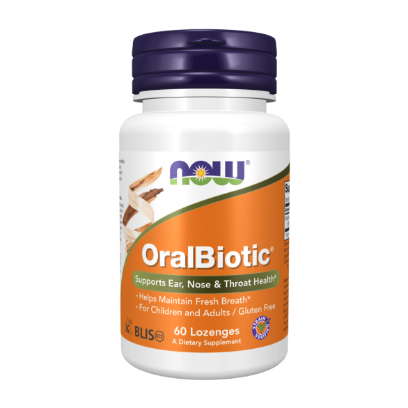 Now OralBiotic Пробіотик для здоров'я ЛОР-органів