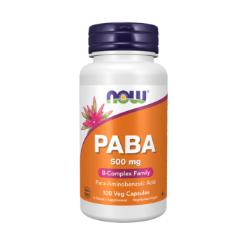 NOW PABA / ПАБА 500мг в капсулах №100