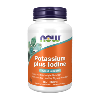 NOW POTASSIUM PLUS IODINE / КАЛІЙ плюс ЙОД у таблетках №180