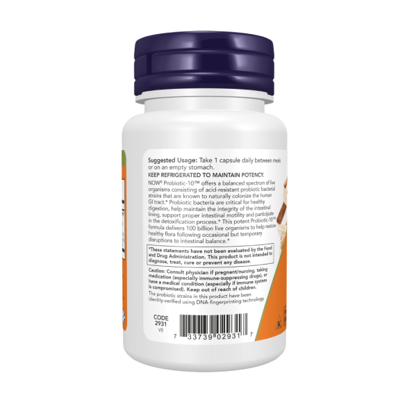 Now Probiotic-10 100 billion Пробіотик-10 100 мільярдів