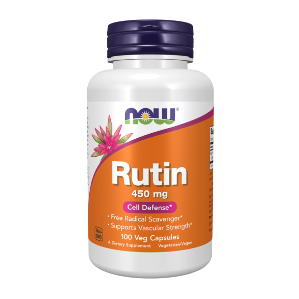 NOW RUTIN / РУТИН 450мг клеточная защита в капсулах №100