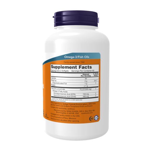 Now Super Omega EPA 1200 mg Супер Омега ЕПК очищена на молекулярному рівні