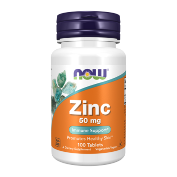 Now Zinc 50 mg Цинк глюконат