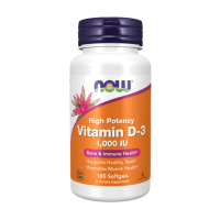 Now Vitamin D-3 1000 IU Високоактивний вітамін D3, 25 мкг (1000 МЕ)