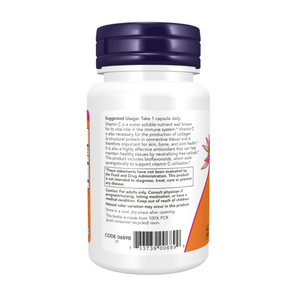 Now Vitamin С-1000 with 100 mg bioflavonoids Витамин С-1000 со 100мг биофлавоноидов
