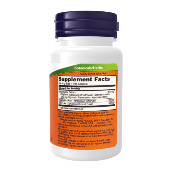 Now Silymarin 300 mg Экстракт расторопши
